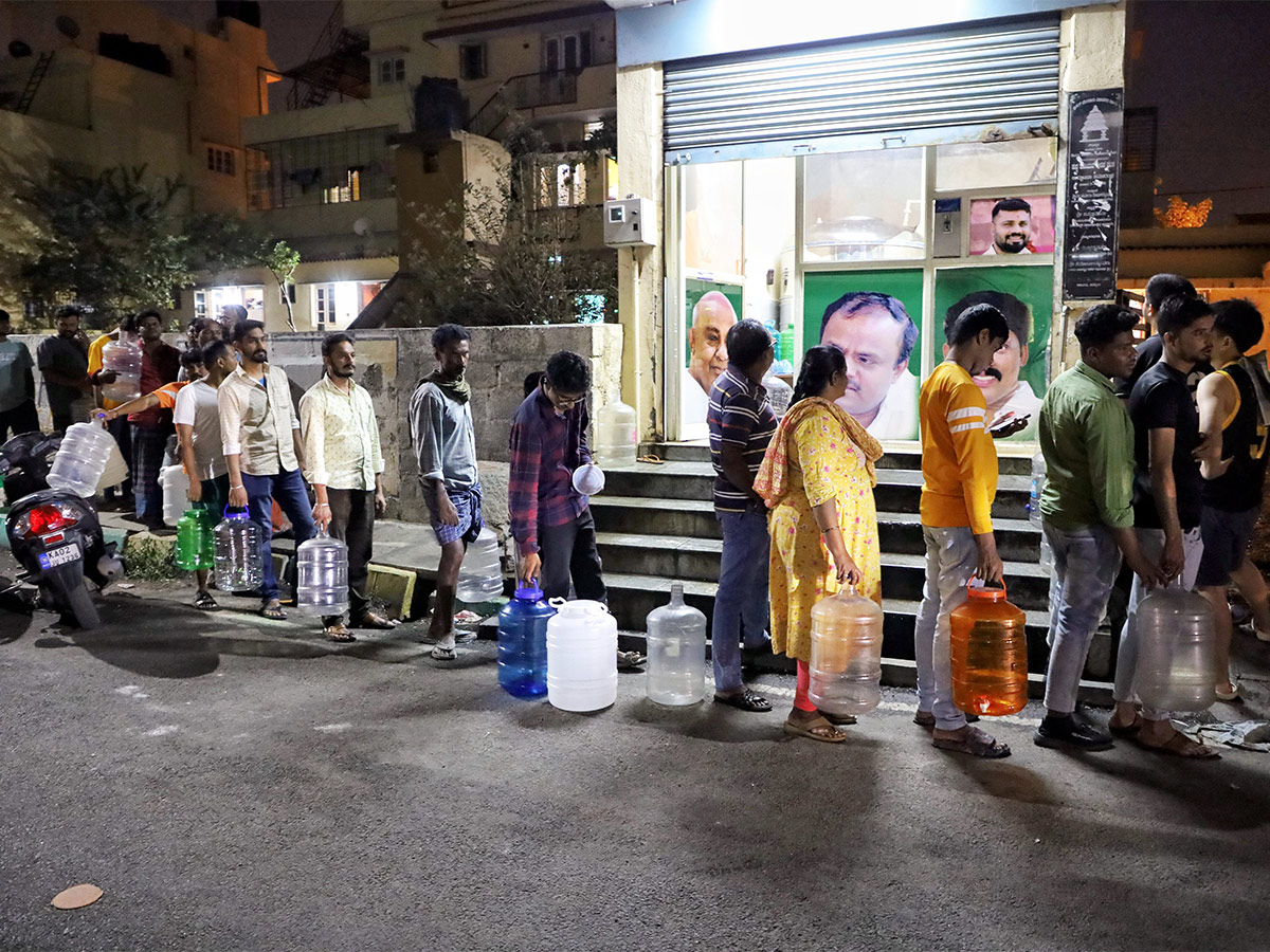 Bangalore water crisis explained Photos  - Sakshi7