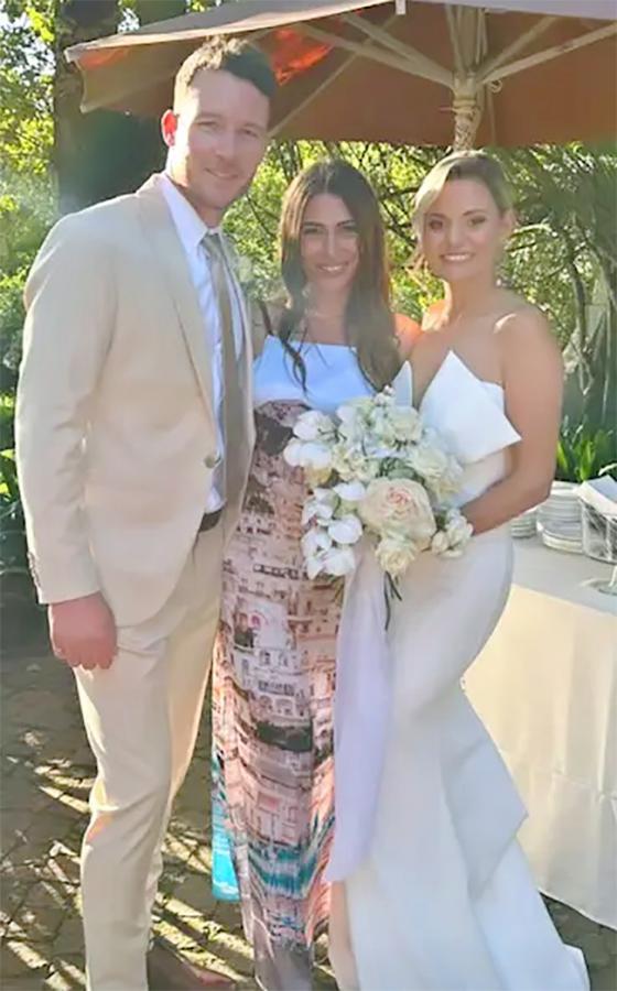 South African cricketer david miller wedding pics - Sakshi5