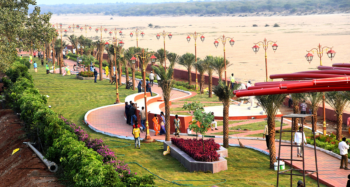 Riverfront Park New landmark of Vijayawada Photos - Sakshi20