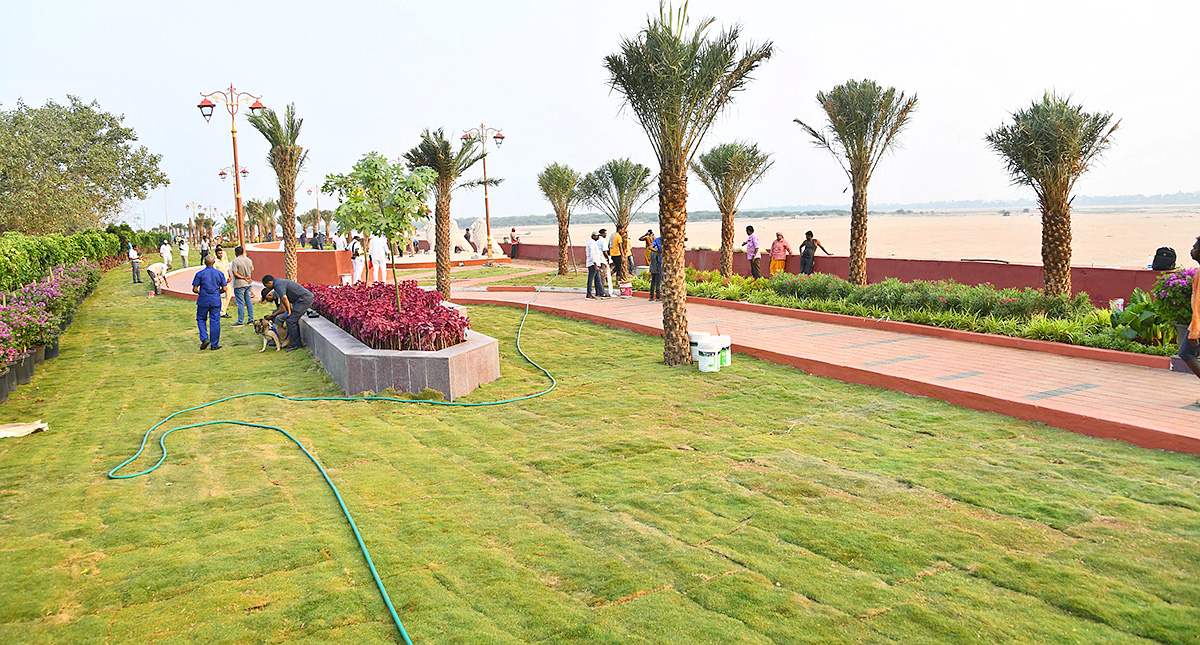 Riverfront Park New landmark of Vijayawada Photos - Sakshi34