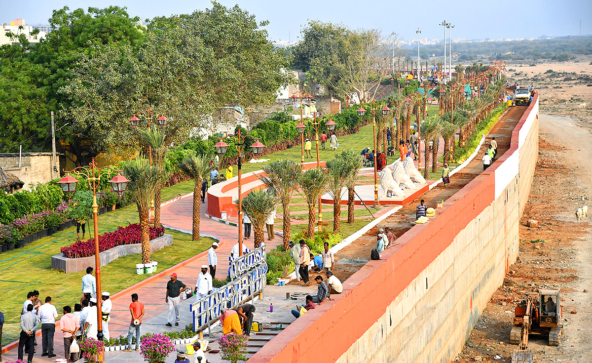 Riverfront Park New landmark of Vijayawada Photos - Sakshi7