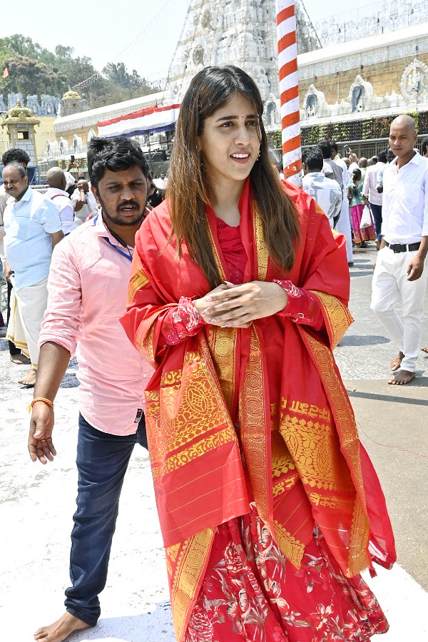 Vishwak Sen, Chandini Choudary and Gaami Movie team visits Tirumala Photos - Sakshi12