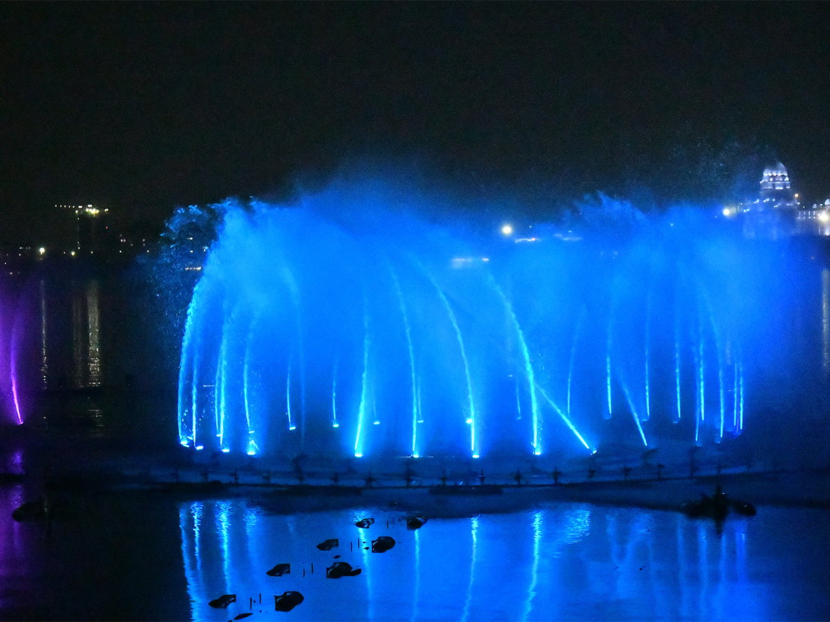 Water Laser Show at Tankbund Hyderabad - Sakshi13