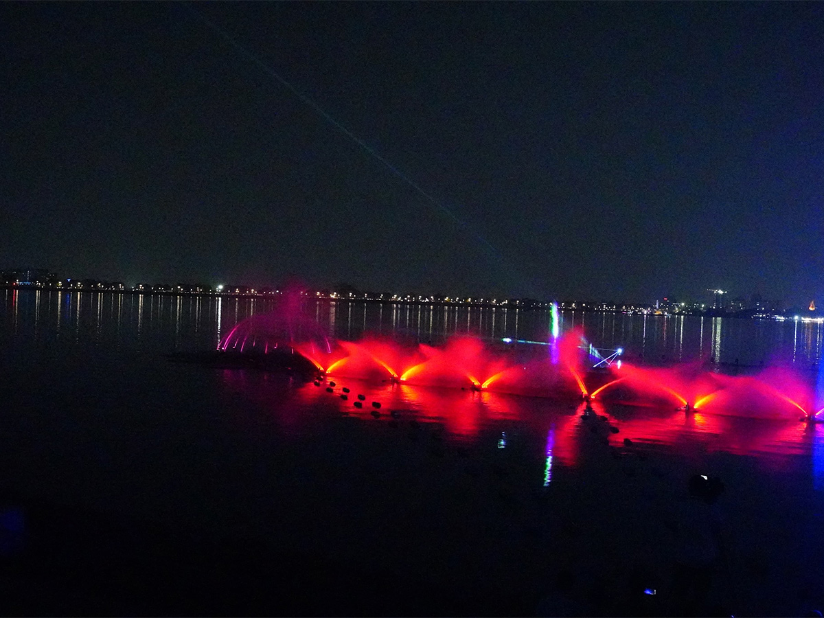 Water Laser Show at Tankbund Hyderabad - Sakshi15