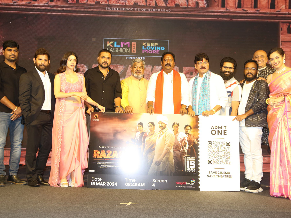 Razakar Movie Pre Release Event Pics - Sakshi21