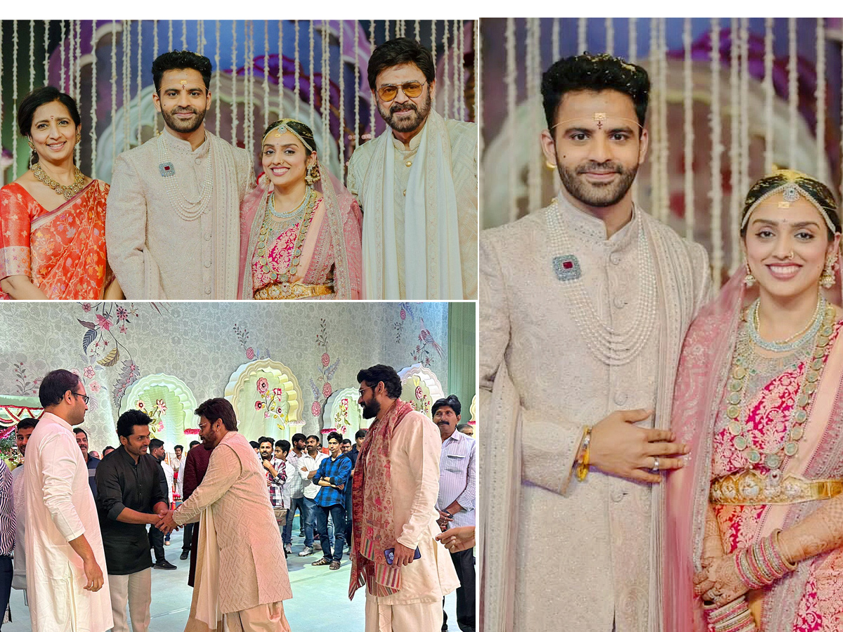 Venkatesh Second Daughter Hayavahini Wedding PHotos - Sakshi1