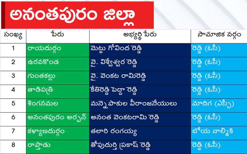 CM Jagan Announced YSRCP Final List Of Candidates For AP Assembly Elections 2024, Photos Inside - Sakshi26