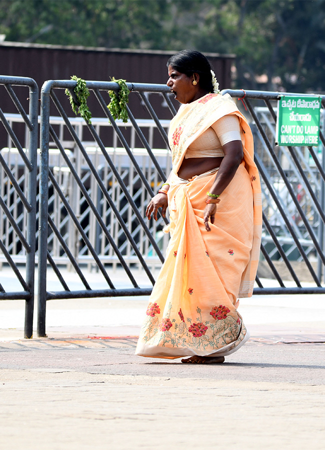 Devotees At Tirumala Balaji Temple Experienced Severe Heat Wave Conditions, Photos Inside - Sakshi30