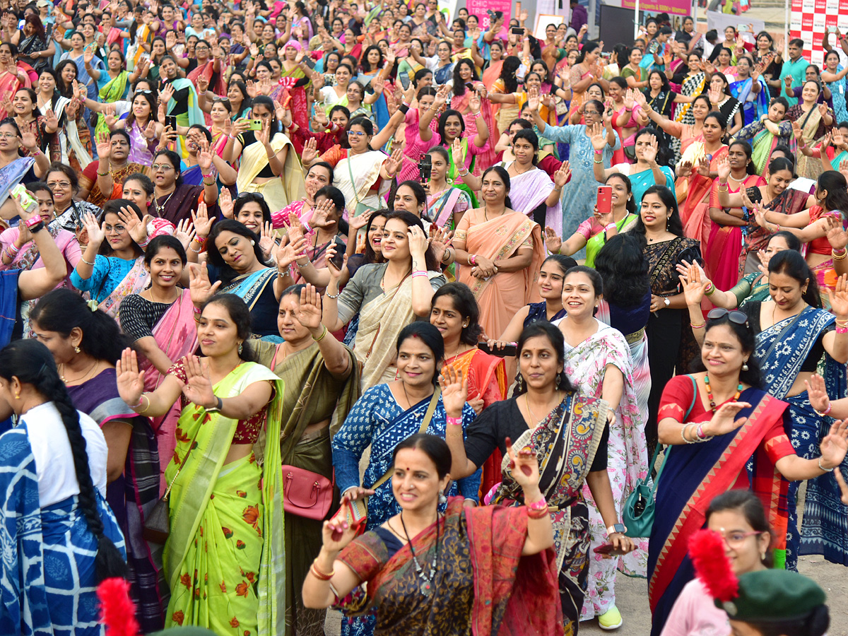 Saree Run at People Plaza Photos - Sakshi4