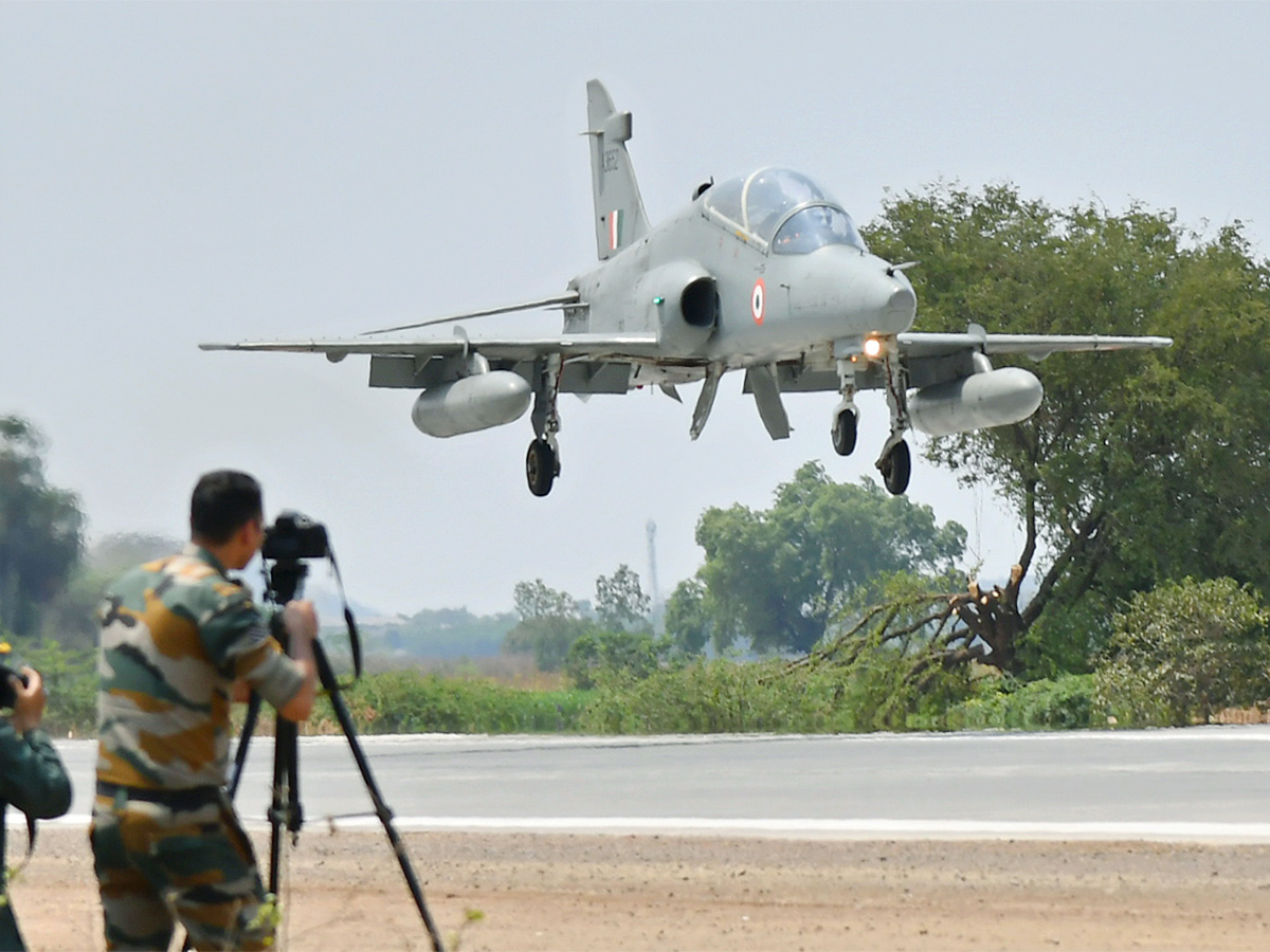 Traffic Curbs Today for Trial Landing of IAF jet on NH-16 in Bapatla District - Sakshi23