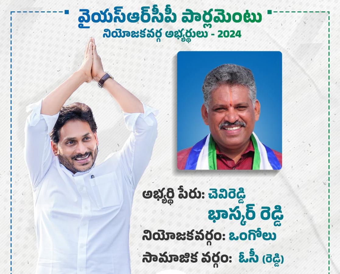 YSRCP 2024 MP Candidates List  - Sakshi11