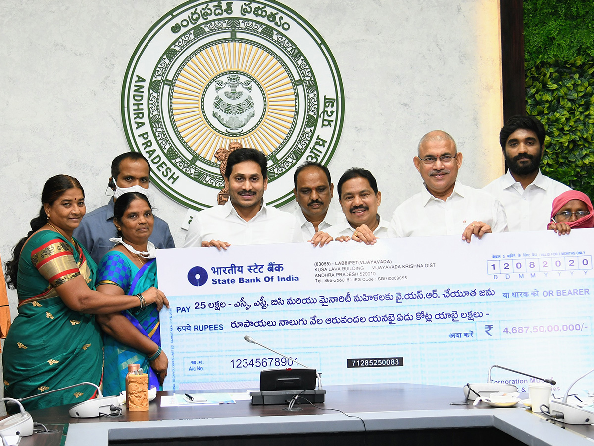 CM YS Jagan Launches Various Schemes Photos - Sakshi22