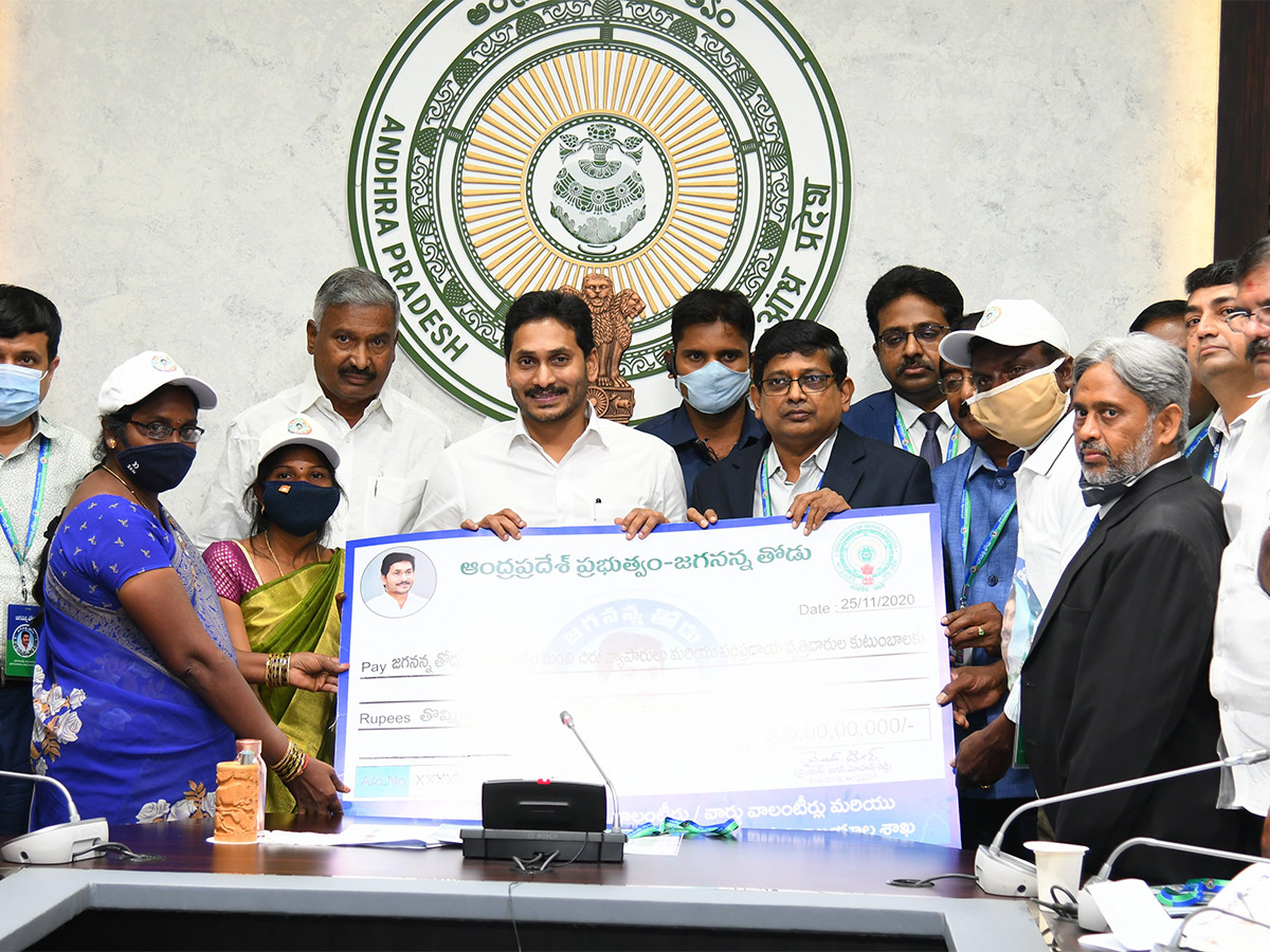 CM YS Jagan Launches Various Schemes Photos - Sakshi42