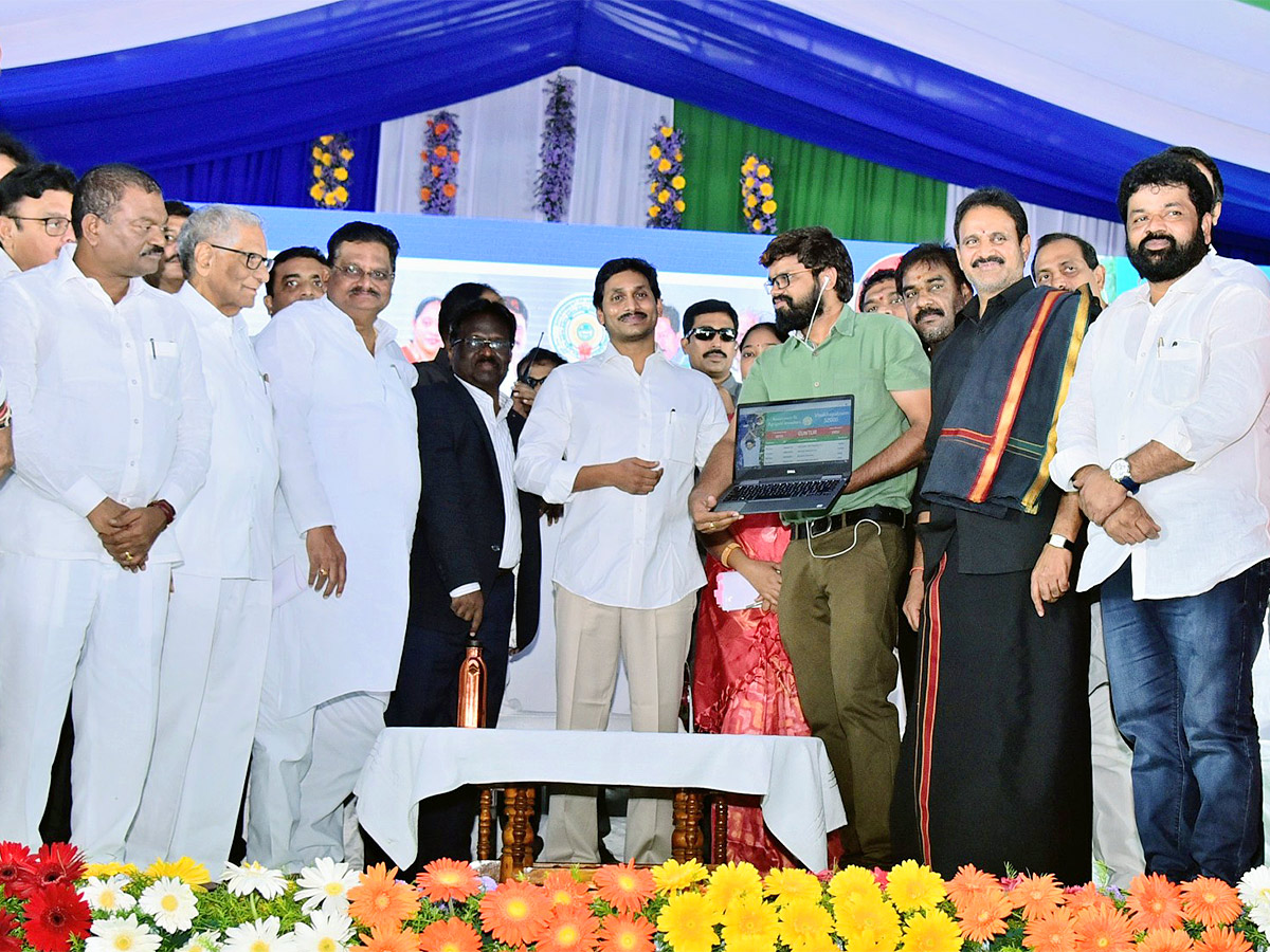 CM YS Jagan Launches Various Schemes Photos - Sakshi57