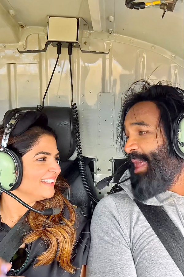 Vishnu Manchu Special Surprise to his wife for their Wedding Anniversary Photos - Sakshi6