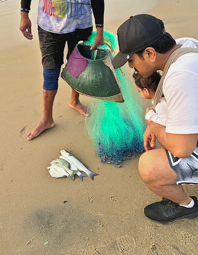 Ram Charan And Upasana Konidela Give First Beach Experience To Klin Kaara, Photos Gallery - Sakshi13