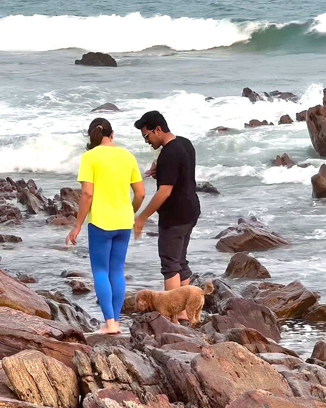 Ram Charan And Upasana Konidela Give First Beach Experience To Klin Kaara, Photos Gallery - Sakshi15