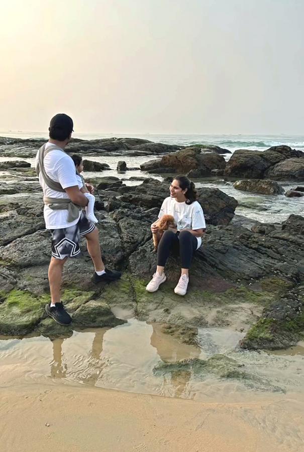 Ram Charan And Upasana Konidela Give First Beach Experience To Klin Kaara, Photos Gallery - Sakshi2