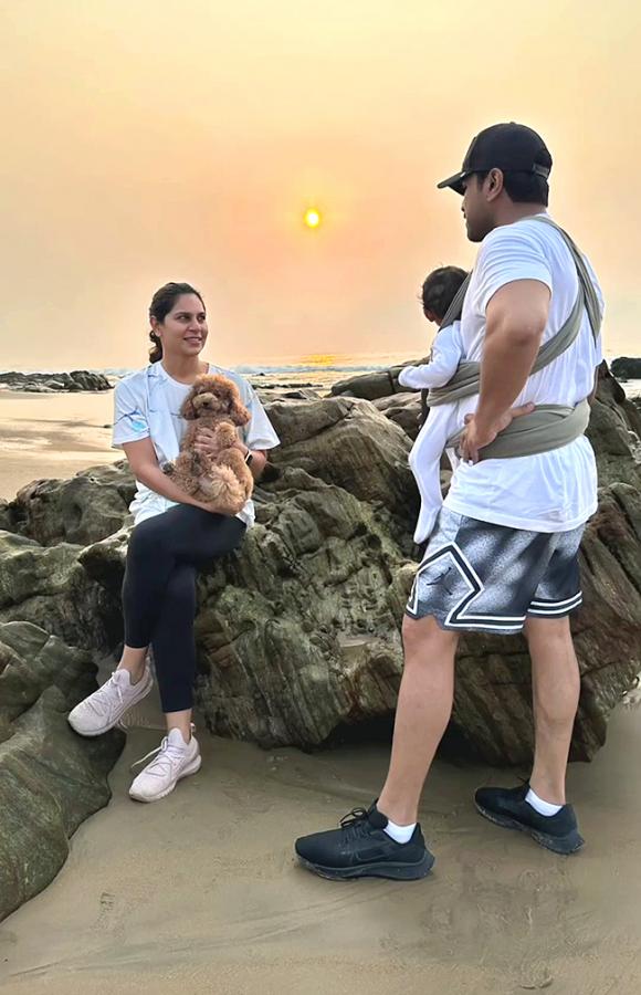 Ram Charan And Upasana Konidela Give First Beach Experience To Klin Kaara, Photos Gallery - Sakshi7