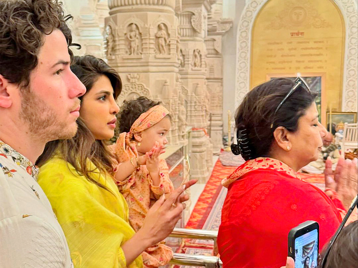 Priyanka Chopra husband Nick Jonas visits the Ram Temple in Ayodhya - Sakshi4