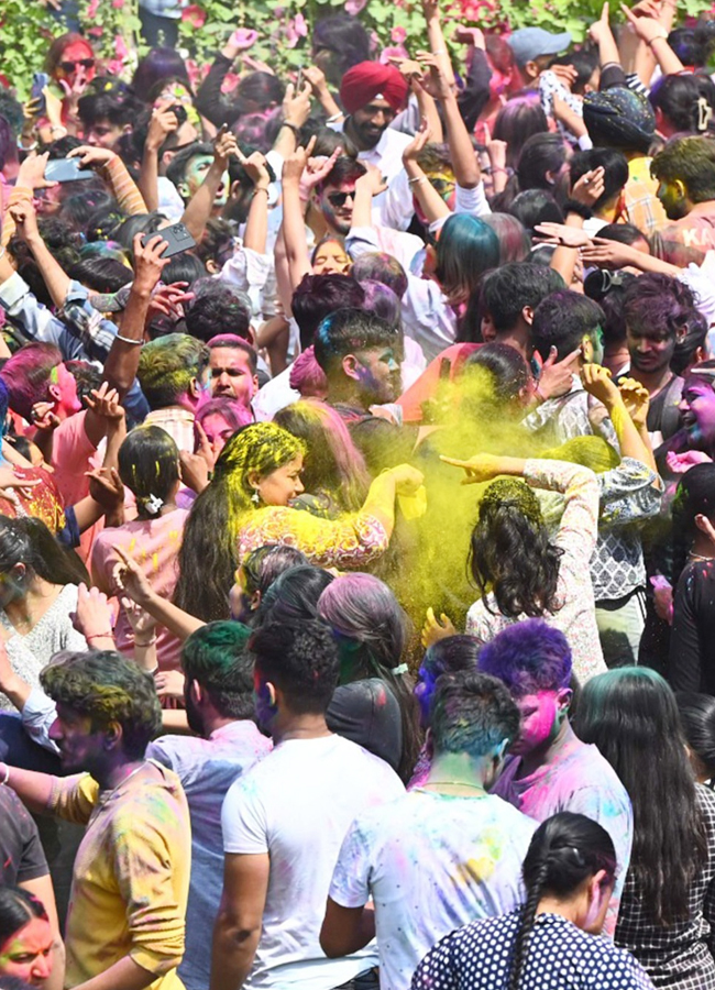 Holi Celebrations At Punjab University Chandigarh - Sakshi12