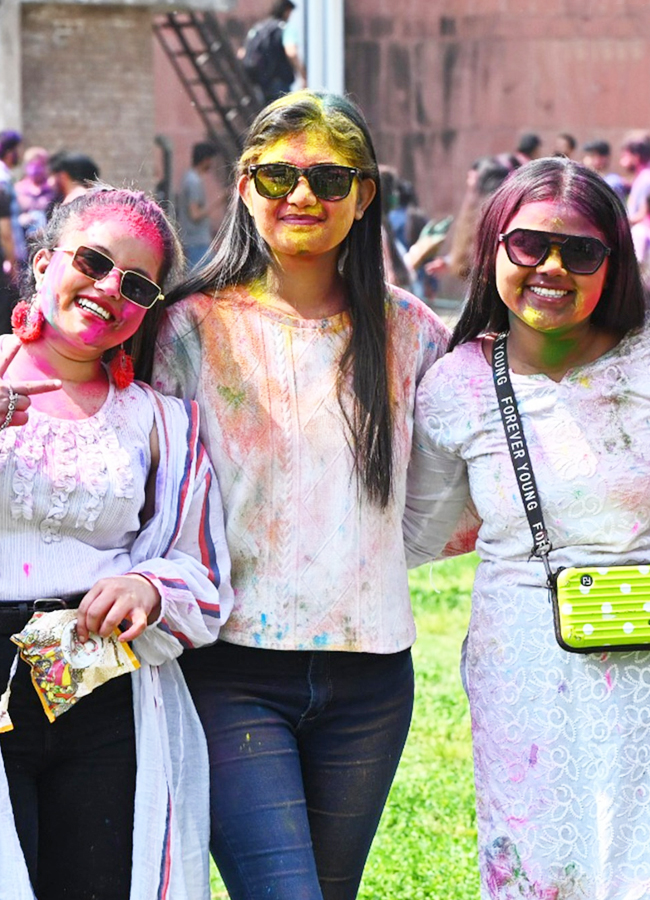 Holi Celebrations At Punjab University Chandigarh - Sakshi16