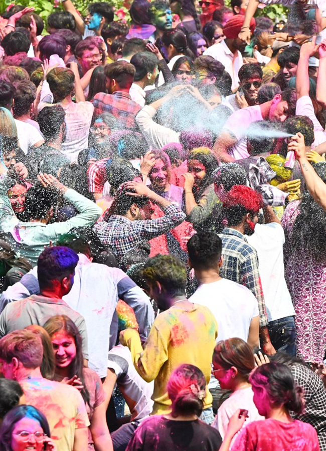 Holi Celebrations At Punjab University Chandigarh - Sakshi17