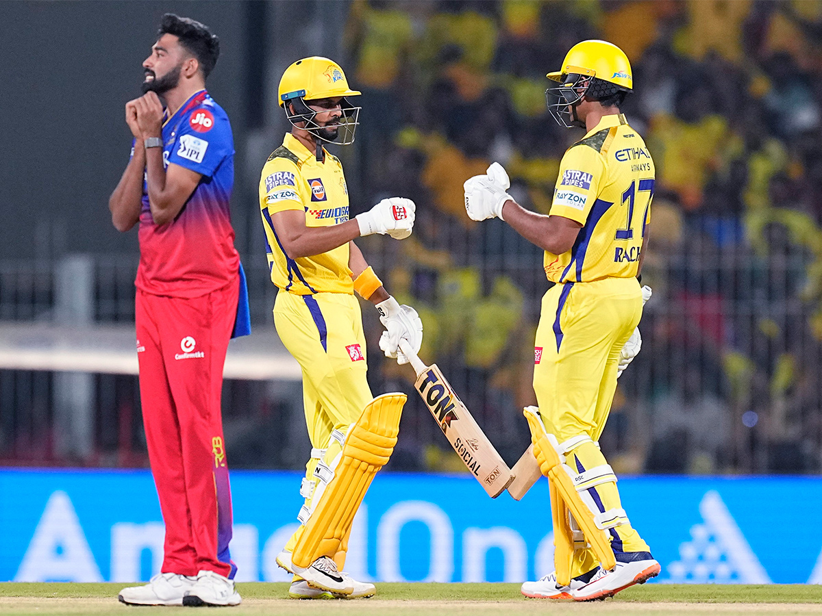 cricket match between Chennai Super Kings and Royal Challengers Bengaluru - Sakshi23