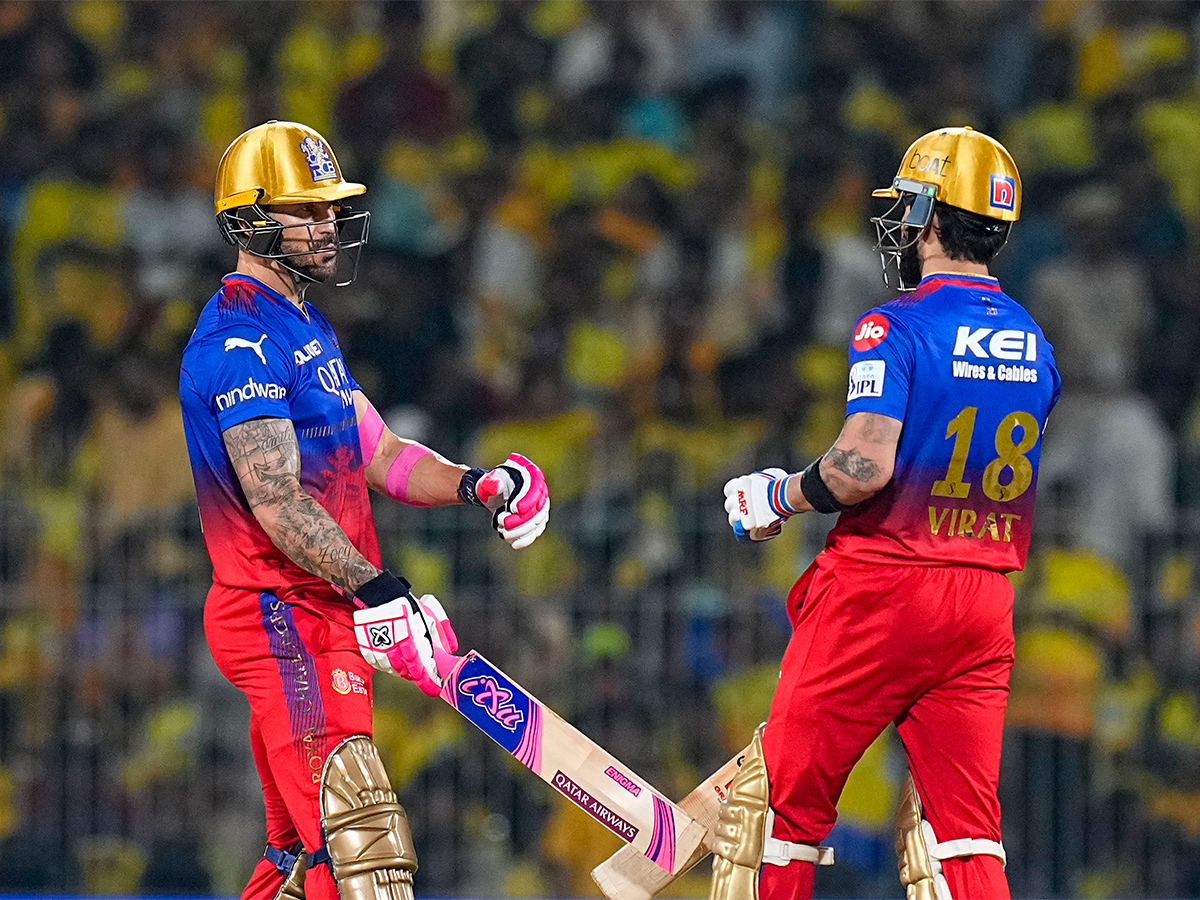 cricket match between Chennai Super Kings and Royal Challengers Bengaluru - Sakshi29