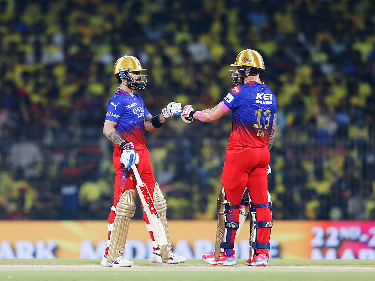 cricket match between Chennai Super Kings and Royal Challengers Bengaluru - Sakshi32