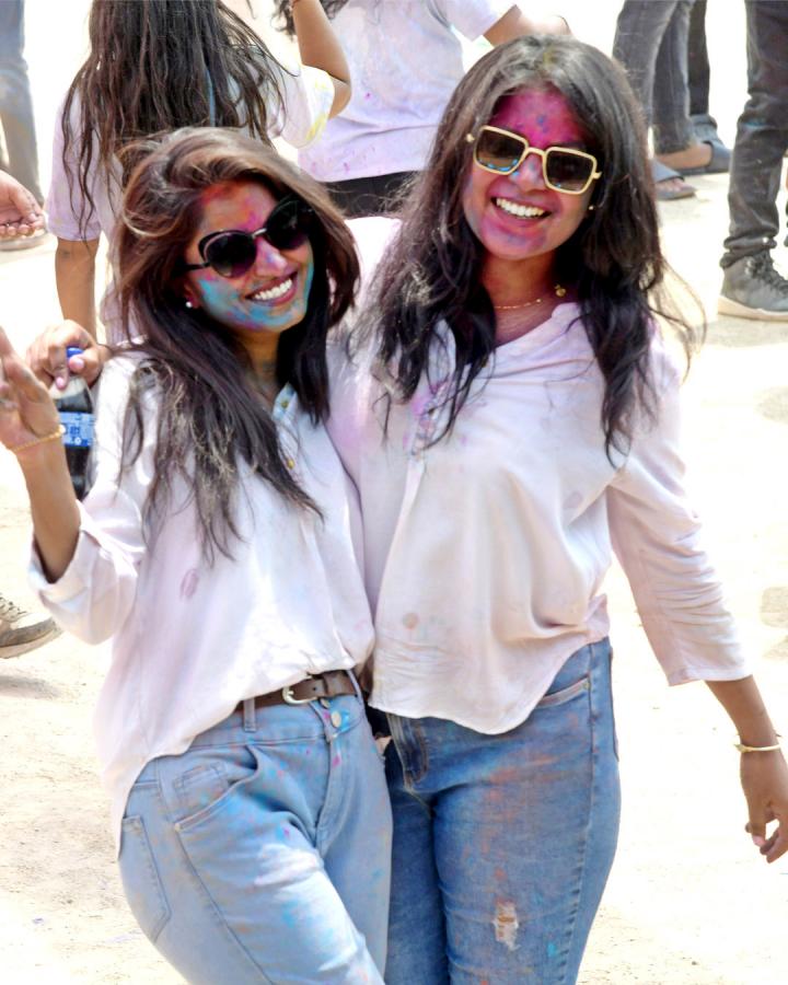 Hyderabad: Holi Celebrations at Huda Playground Photos - Sakshi3