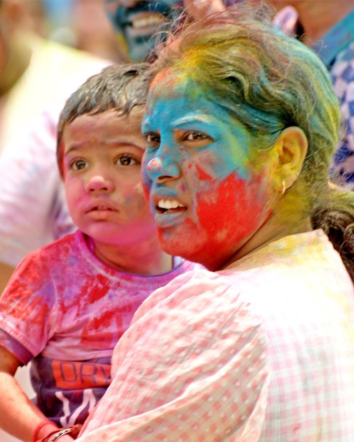 Hyderabad: Holi Celebrations at Huda Playground Photos - Sakshi11