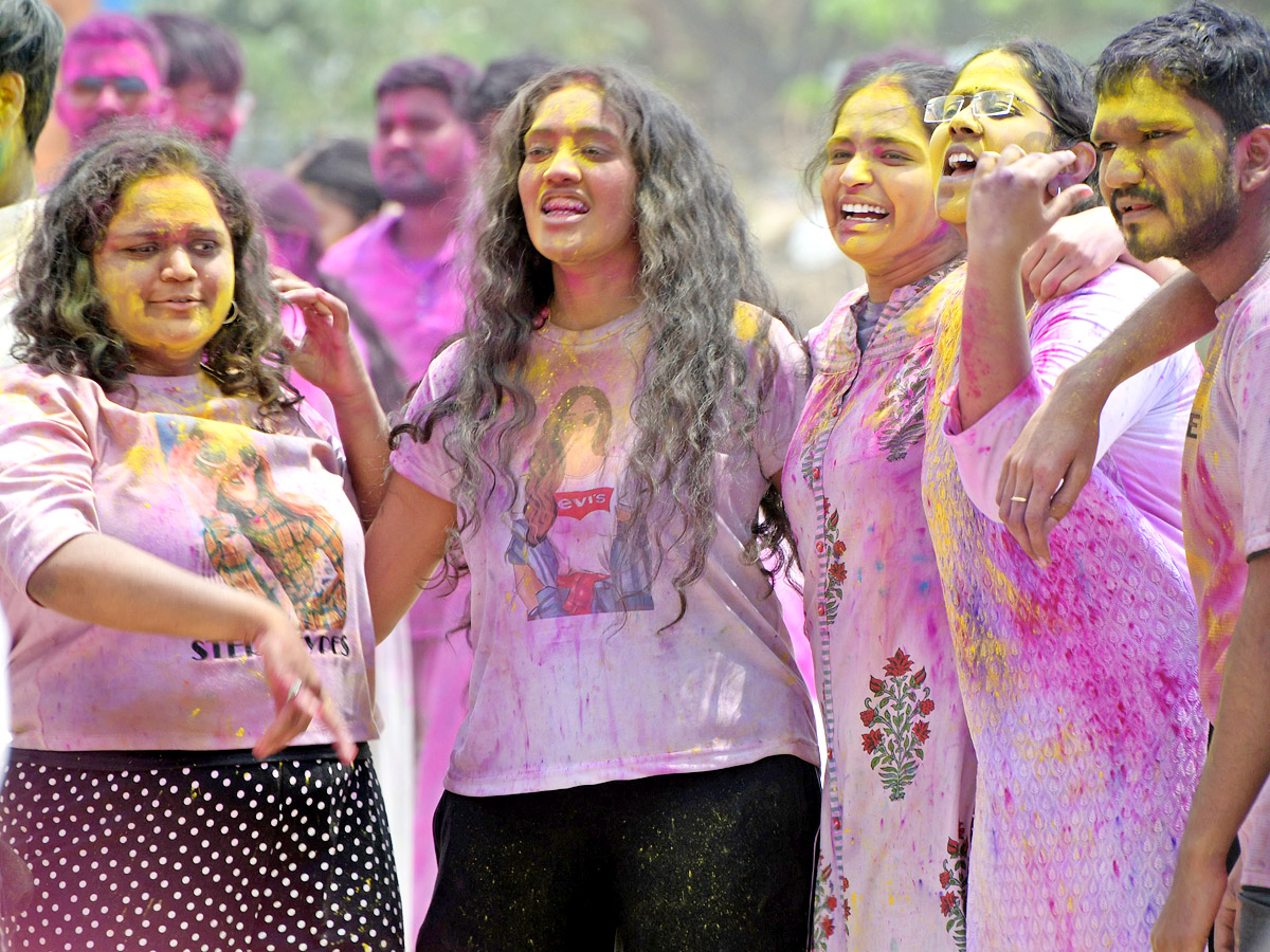 Hyderabad: Holi Celebrations at Huda Playground Photos - Sakshi12