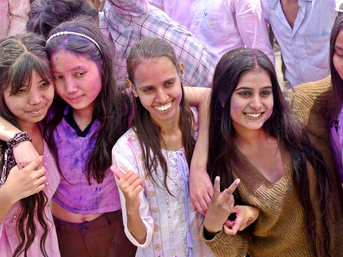 Hyderabad: Holi Celebrations at Huda Playground Photos - Sakshi15