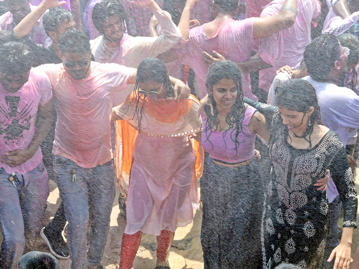 Hyderabad: Holi Celebrations at Huda Playground Photos - Sakshi25