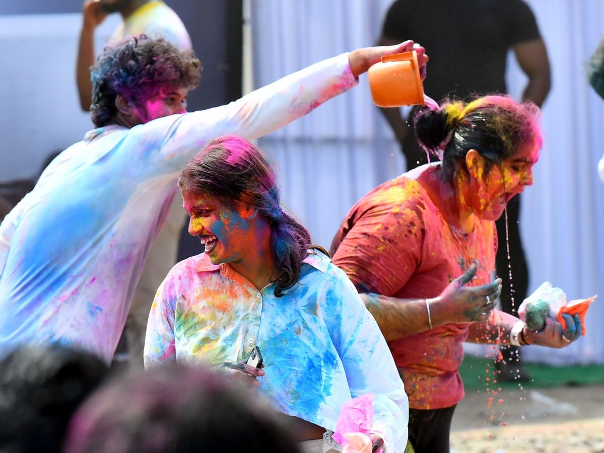 Holi Celebrations In Vijayawada Photos - Sakshi8