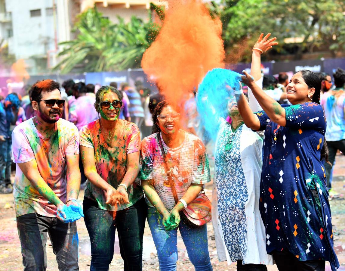 Holi Celebrations In Vijayawada Photos - Sakshi14