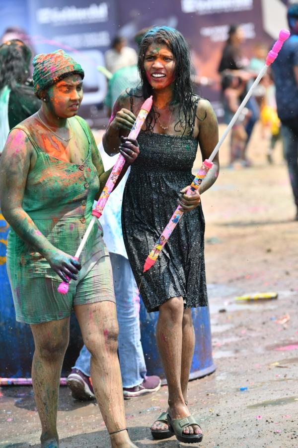 Holi Celebrations In Vijayawada Photos - Sakshi21