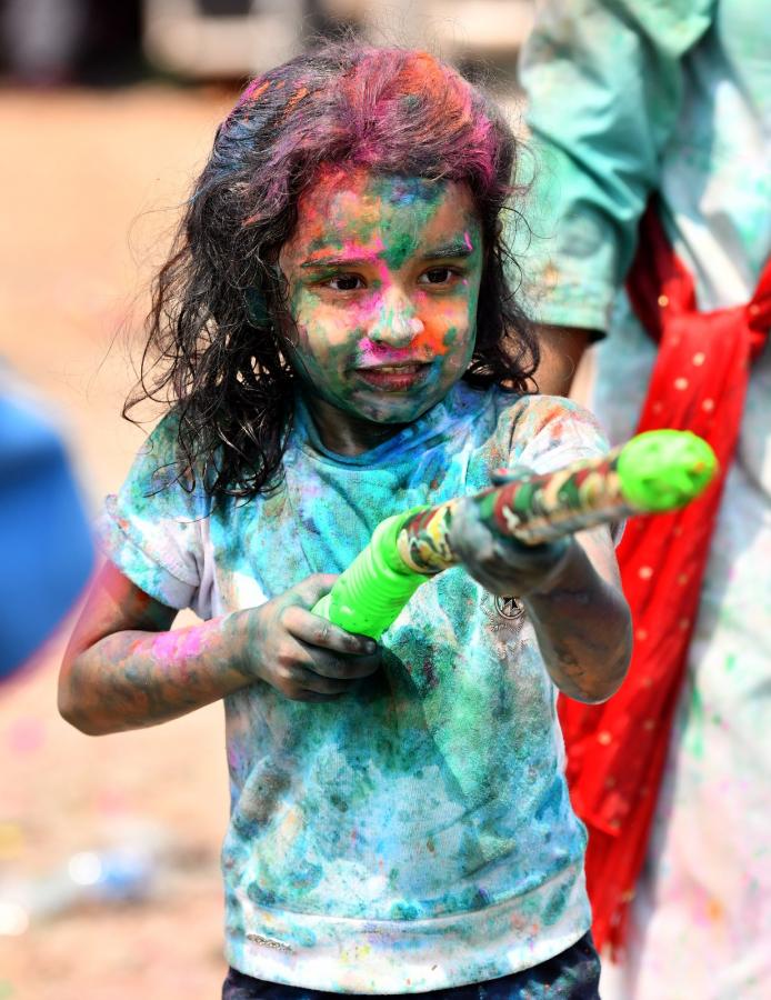 Holi Celebrations In Vijayawada Photos - Sakshi23