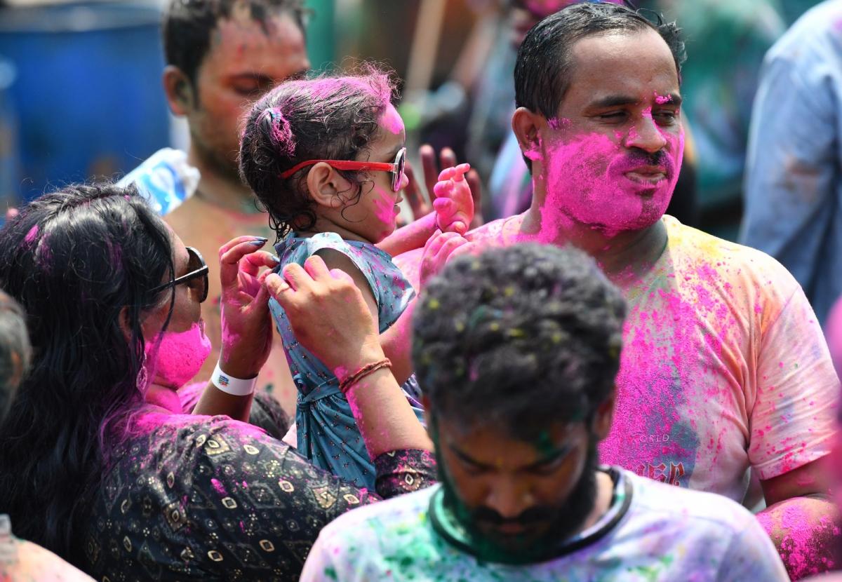 Holi Celebrations In Vijayawada Photos - Sakshi28