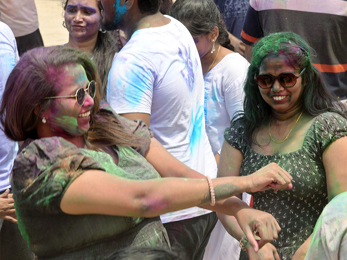 Holi 2024 Celebration in Hyderabad Photos - Sakshi2