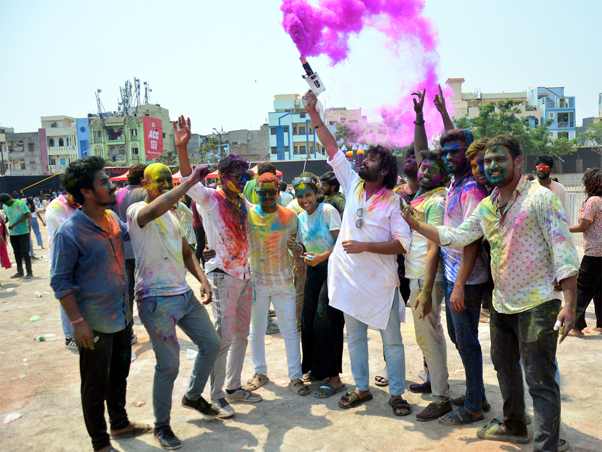 Holi 2024 Celebration in Hyderabad Photos - Sakshi23