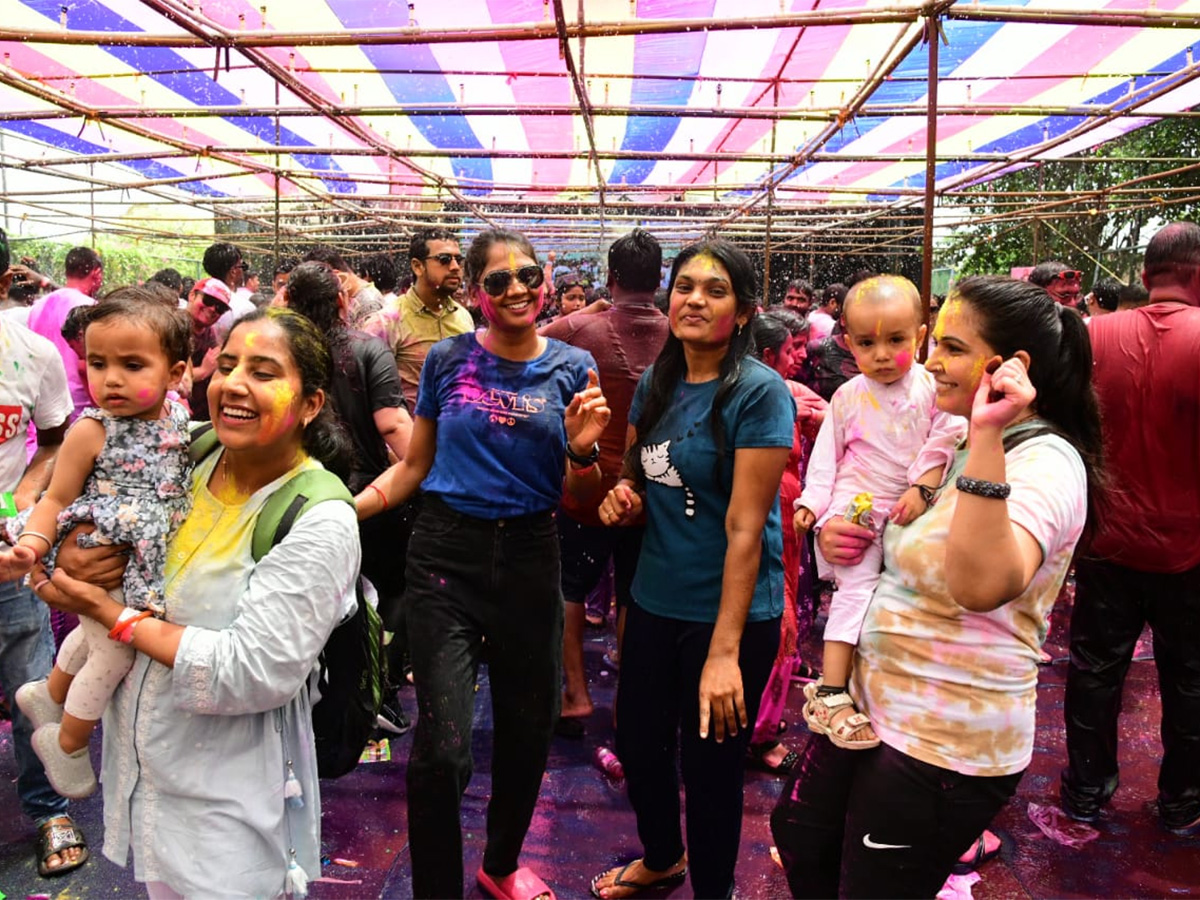 Holi Celebrations at Vizag RK Beach - Sakshi5