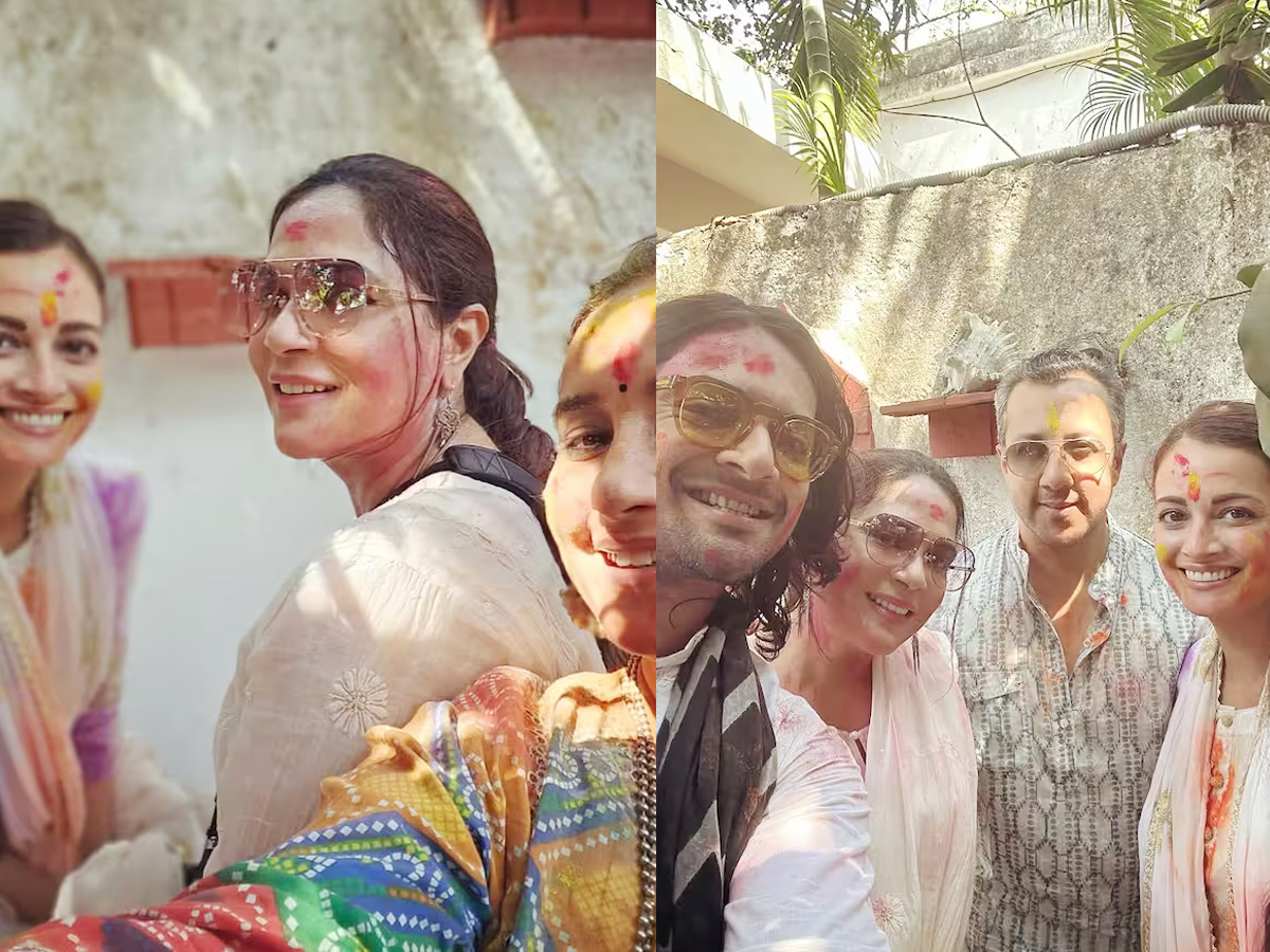 Celebrities Holi Celebrations Photo Gallery Goes Viral - Sakshi40