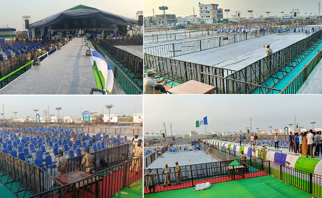 Memantha Siddham All Arrangements Set For CM YS Jagan Proddatur Public Meeting Photos - Sakshi1