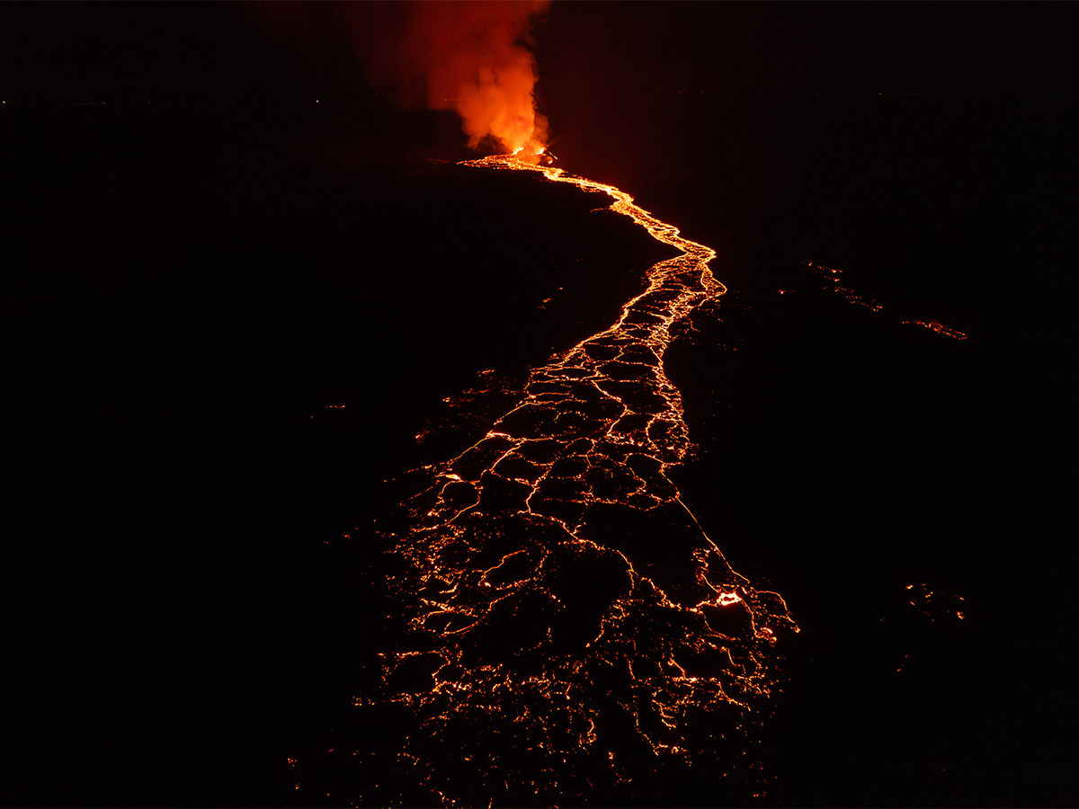 volcano in southwestern Iceland that erupted - Sakshi9