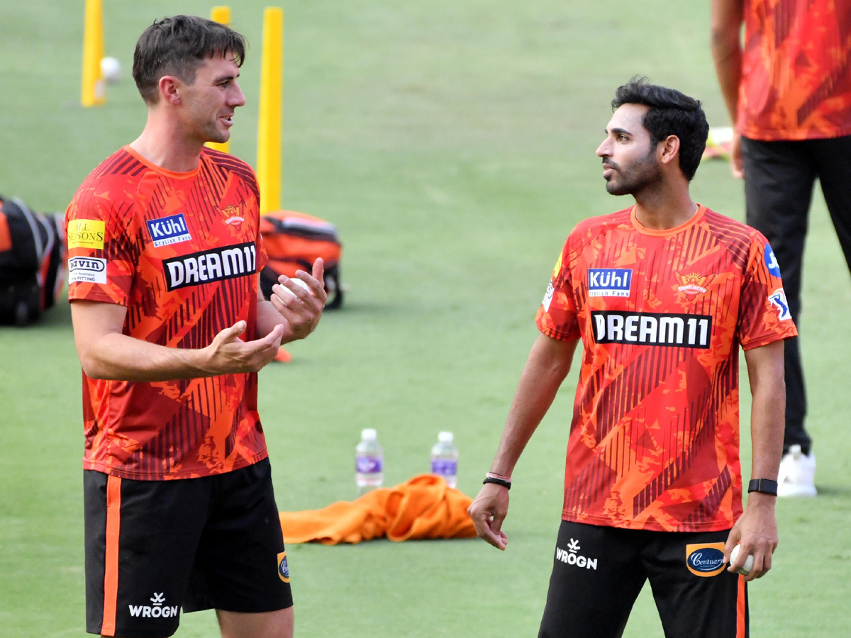 mumbai indians And Sunrisers Hyderabad practice Photos - Sakshi11