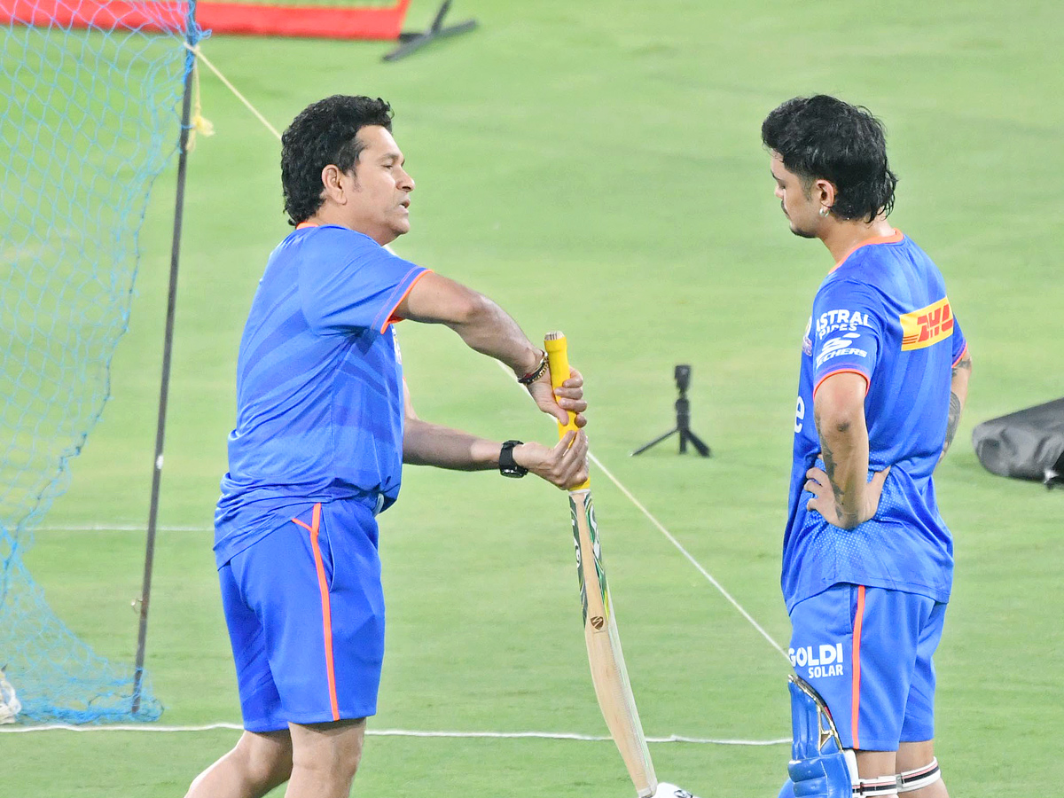 mumbai indians And Sunrisers Hyderabad practice Photos - Sakshi22