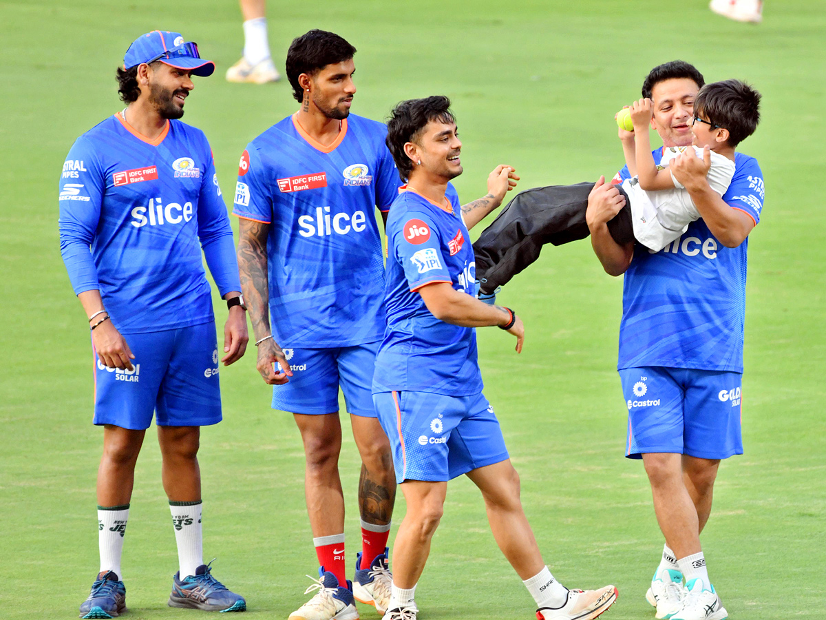 mumbai indians And Sunrisers Hyderabad practice Photos - Sakshi28