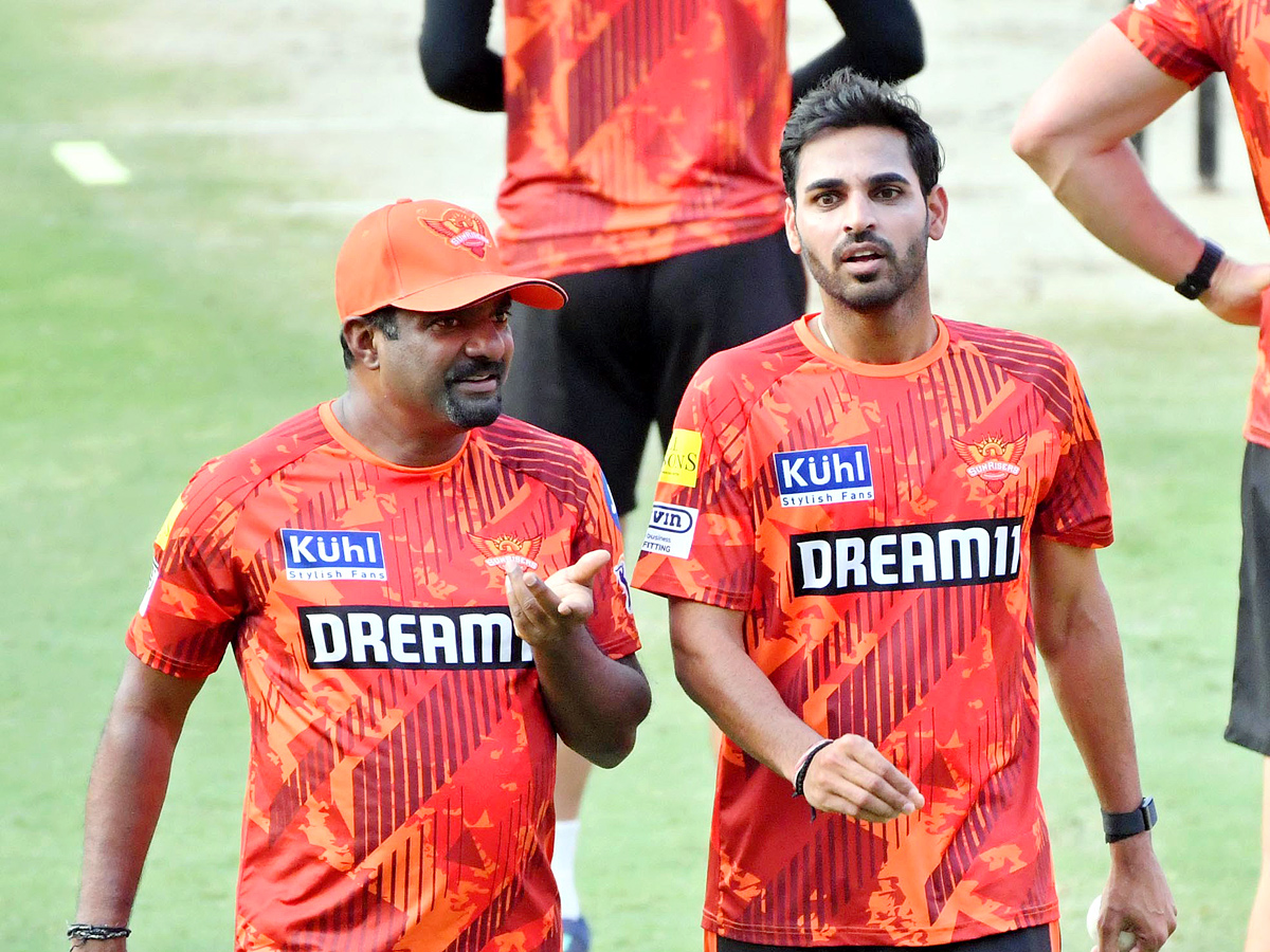 mumbai indians And Sunrisers Hyderabad practice Photos - Sakshi8